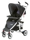 Safety 1st 11344411 - Advancer Designbuggy Travelsystem, inklusiv Regenverdeck, Einkaufskorb und Adapter f&uuml;r die Maxi-Cosi Babyschale, Black sky