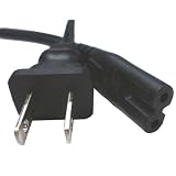 Notebook Power Cord - Clover Style - 6 Feet - Replacement power cord for laptop