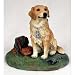 Golden Retriever with stump MyDog Figurine