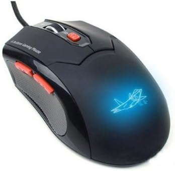 XinMeng Raptor Fighter I 6 buttons Wired Optical Gaming Mouse with 800-2000 DPI