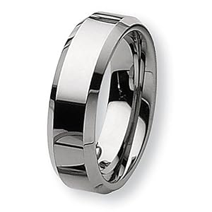 Beveled Edge Polished Tungsten Carbide