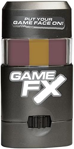 NCAA Any Team GFX51 GameFX Sports Face Paint, Dispenser, Maroon/Gold/Maroon