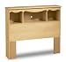 Lily Rose Bookcase Headboard - Romantic Pine