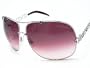 ROBERTO CAVALLI Telefo 374/S 374S Silver C91 Swarovski Sunglasses Gradient Pink Lens Size: 66-12-120