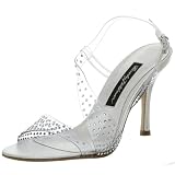 Beverly Feldman Womens Midnight Slingback Dress Sandal