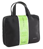 Modella Basics Weekender Style Travel Toiletry Bag (Black)