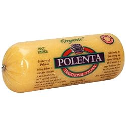 Food Merchants Organic Polenta, Tradtional, 18-Ounce Sleeve (Pack of 12)