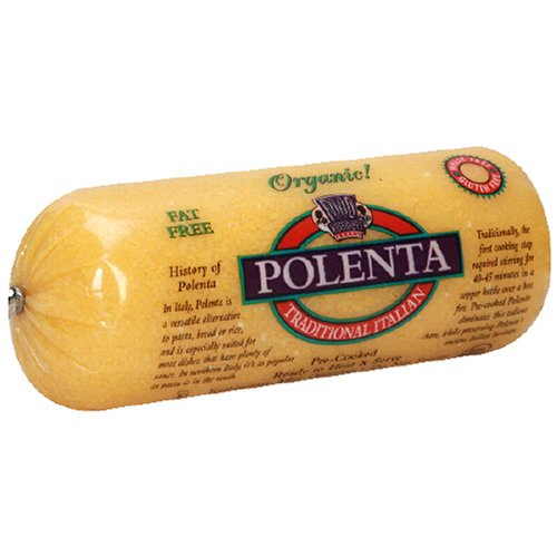 Food Merchants Organic Polenta, Tradtional, 18-Ounce Sleeve (Pack of 12) by Corn Grits