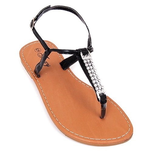 Aphrodite Roman Sandals by Foxy. Gladiator Flats Choose from Black, White, Gold, Brown
