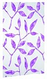 Spirella Clea Purple Plastic Shower Curtain 100% Polyethylenvinylacetat Purple Lilac White 180 cm x 200 cm