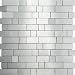 Metal Border Pure Metal Naxos Mosaic Levigato/Sanded Ceramic Tile & Stone Image