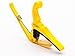 Kyser Quick-Change Capo for 6-string acoustic guitars, Yellow Blaze, KG6Y