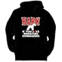 BARK ... IF YOU LOVE Miniature Schnauzers Dogs Mens Hoodie (Black, Size XXX-Large)