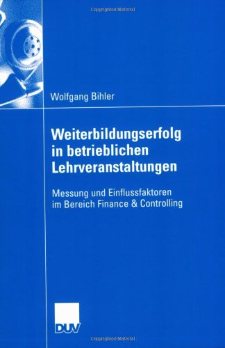 Lehrveranstaltungen