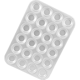 Buy Fat Daddio's 24 Cup Individual Tart Pan