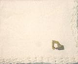 Hand Machine Knitted Finished with Hand Crochet White Color Chenille Infant Boys Blanket Hand Crochet Trimmed with White Color Chenille and Bull Dozer Patch Hand Machine Knitted Finished with Hand Crochet White Color Chenille Infant Boys Blanket Hand Crochet Trimmed with White Color Chenille and Bull Dozer Patch