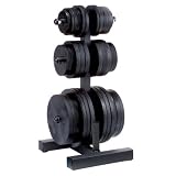 Body-Solid WT46 Olympic Weight Tree and Bar Holder
