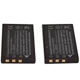 NP60 NP-60 2 Battery for HP Photosmart R07 R927 Camera