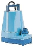 Little Giant 5-MSP 1/6 HP, 1200 GPH - Submersible Utility Pump, 10' power cord (505086)