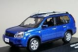 【J-コレクション】ニッサン X-TRAIL T31 2007(サファイヤ ブルー)JC47002SBダイキャストカー 1/43スケールNISSAN