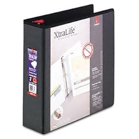 ClearVue XtraLife SlantD Presentation Binder 3 Capacity Black