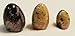 Set of 3 Natural Rhodonite Eggs Kegel Exercise Weights Texas Hidden Gems