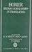 Book Homer: German Scholarship in Translation