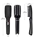 Uthcracy Brush Hair Straightener, Instant Magic Silky Straight Hair Styling, Anion Hair Care, Anti Scald, Zero Damage, Massage Straightening Irons, Detangling Hair Brush