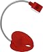 Flex Neck Reading Light (Translucent Cherry)
