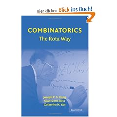 Combinatorics: The Rota Way (Cambridge Mathematical Library)