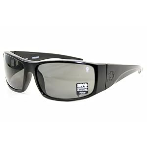 SPY OPTIC COOPERXL Sunglasses CXBK2N Matte Black Polarized Shades