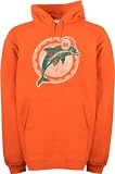 Miami Dolphins Classic NFL Throwback Logo Hooded Sweatshirt