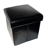 Home Fashions Folding Leather Storage Cheap