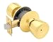 Schlage F40VBEL605 Bell Privacy Knob, Bright Brass