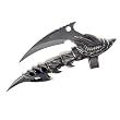 Iron Reaver Finger Claw-Blackend Silver