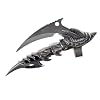 Iron Reaver Finger Claw-Blackend Silver
