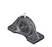 Sealmaster MFP-63C Pillow Block Ball Bearing, Non-Expansion Type, Medium-Duty, Regreasable, Setscrew Locking Collar, Contact Seals, Cast Iron Housing, 3-15/16" Bore, 5" Base to Center Height, 13-1/4" Bolt Hole Spacing Width, ?2 degrees Misalignment Angle