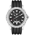 Swiss Legend Men's Portofino Collection Silver-Tone Black Dial Watch #SL-40045-11