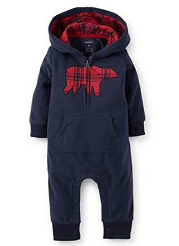 EGELEXY Infant Baby's Winter or Autumn Thicken Baby Clothes Climb Romper