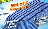 Microfiber Magic Sponge- 5 Piece Pack