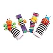 Lamaze Gardenbug Foot Finder & Wrist Rattle Set