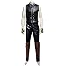 MLYX Men's Devil May Cry III 3 Virgil Cosplay Costume (Large, Mixed)