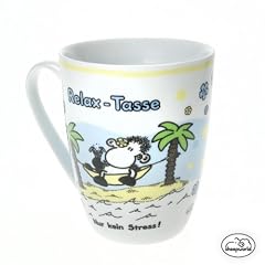 Sheepworld Tasse Relax - Tasse Nur kein Stress! Lieblingstasse von Sheepworld