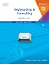 Keyboarding & Formatting Essentials, Lessons 1-60 (with CD-ROM)