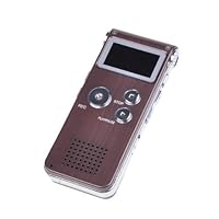 Rechargeable 8G 8GB Digital Audio Voice Recorder Dictaphone MP3 Player FM