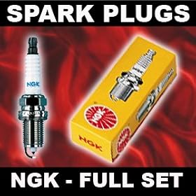 Spark Plugs NGK BKUR6ET-10 x4 - VOLKSWAGEN CADDY Mk2 1.4 95>04 Opt-1of3