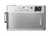 Sony CyberShot T300 Digital Camera - Silver (10.1MP, 5x Optical Zoom) 3.5''  LCD