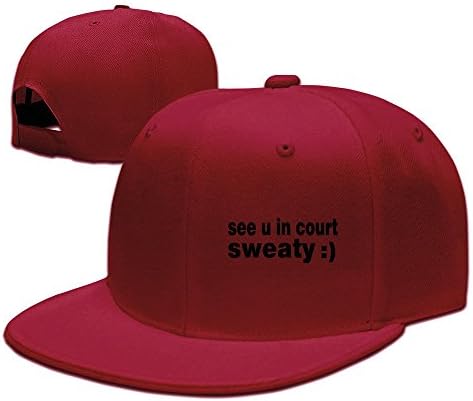 Cool See U In Court Sweaty Baseball Cap Red Unisex 8 Colours