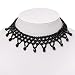 411zeR8GVLL. AA75  Black Acrylic Bead Flex Fancy Dress Party Choker