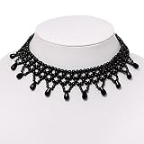 Black Acrylic Bead Flex Fancy Dress Party Choker 411zeR8GVLL. SL160 Black Acrylic Bead Flex Fancy Dress Party Choker